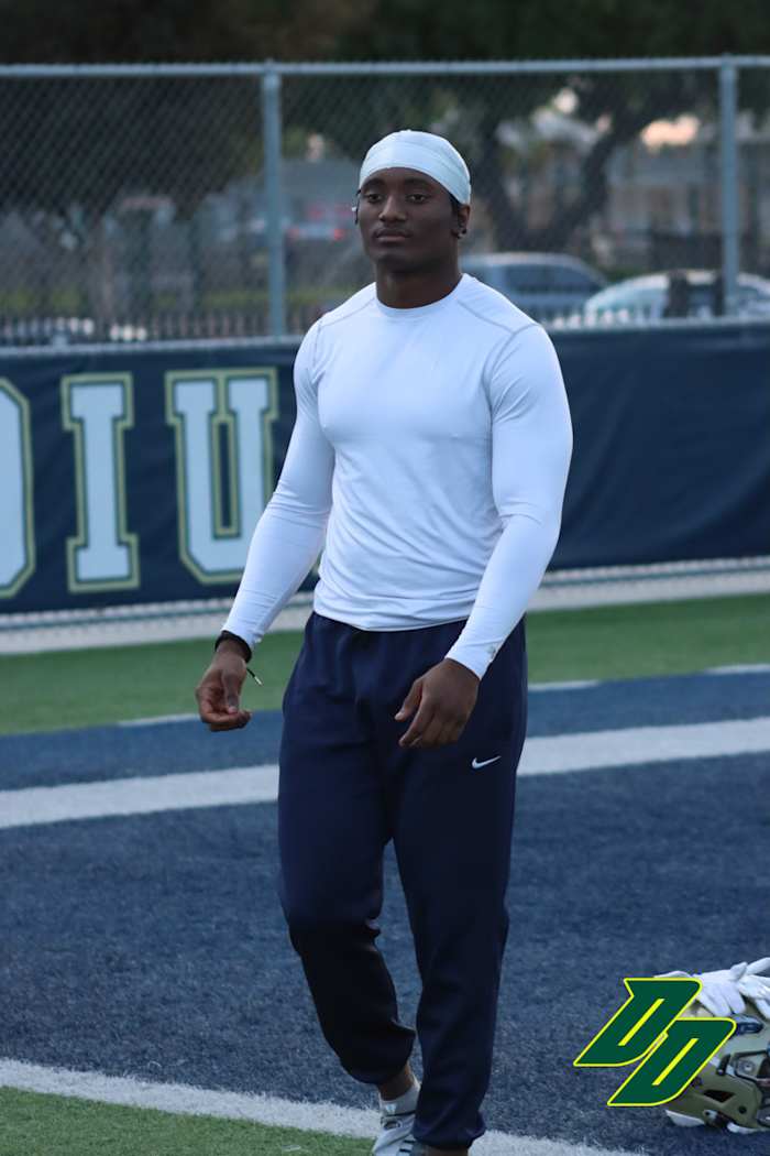 St. John Bosco running back Cameron Jones during a practice in Bellflower this fall.